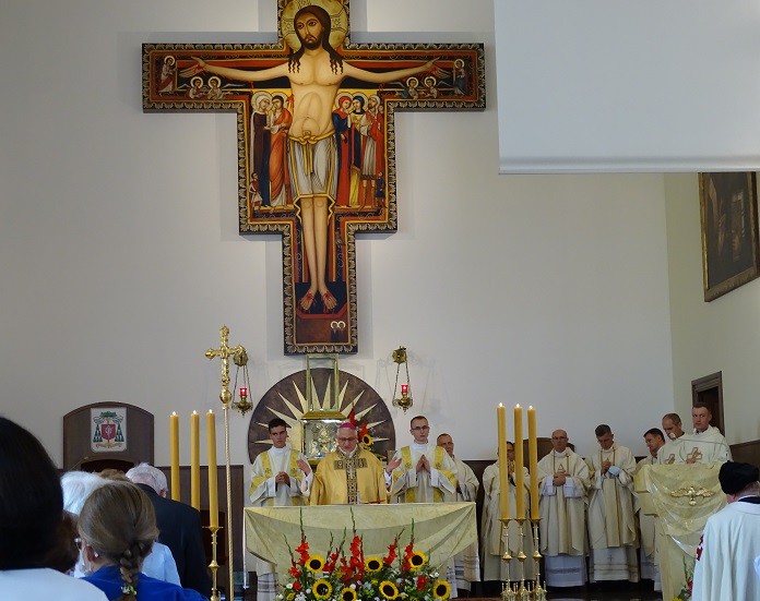 Msza św. odpustowa w Sanktuarium św. Ojca Pio na Gocławiu