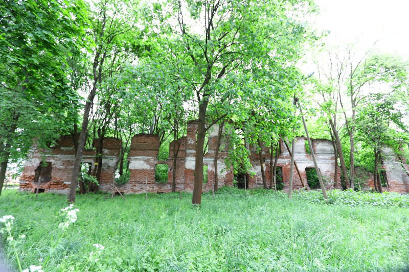 Ruiny i stawy halinowskie, fot. Jacek Kalinowski