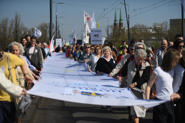 XII Marsz Świętości Życia w Warszawie