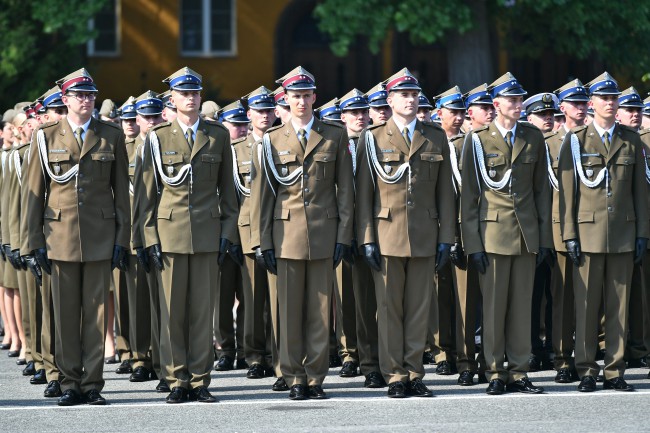Promocja oficerska we Wrocławiu 