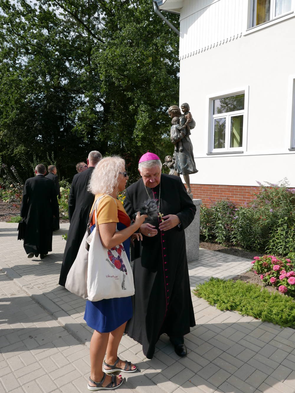 Poświęcenie Kaplicy Domu Pielgrzyma w Ostrówku