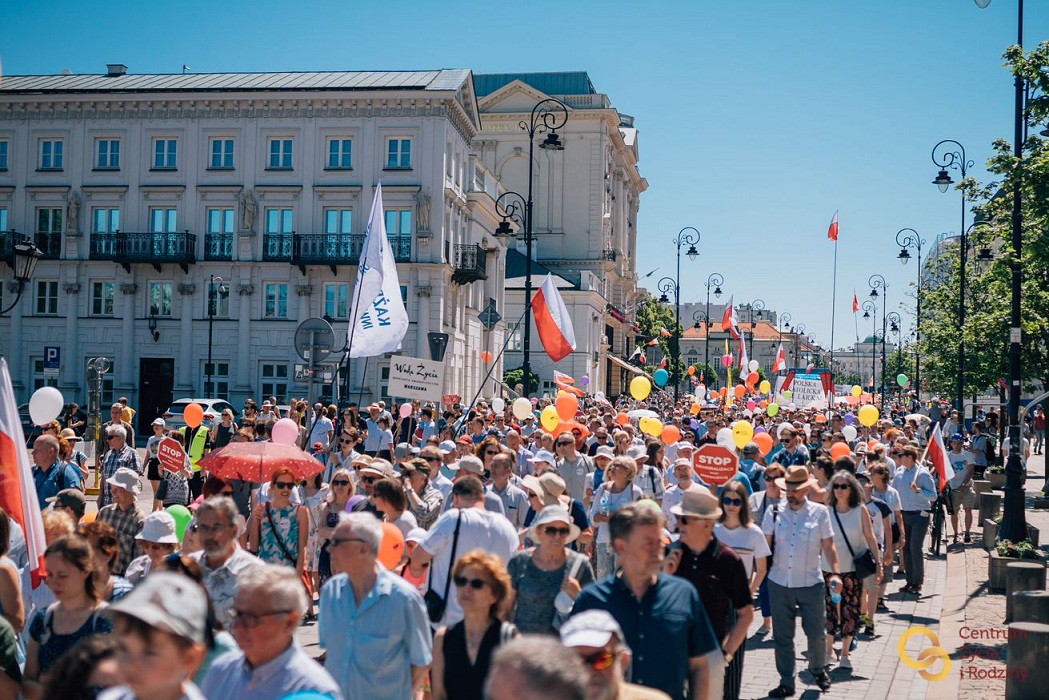 Warszawa: Marsz dla życia i rodziny