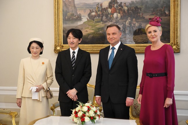 Wizyta japońskiej pary książęcej