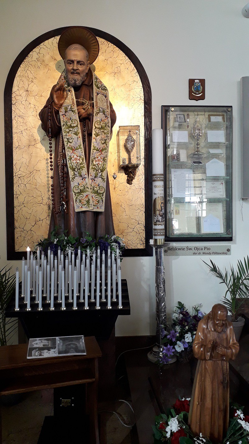 Msza św. odpustowa w Sanktuarium św. Ojca Pio na Gocławiu